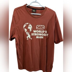 SBD World's Strongest Mab Men's Rust T-Shirt